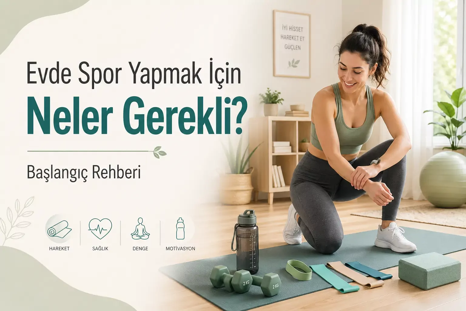 Evde Spor Yapmak İçin Neler Gerekli? (Başlangıç Rehberi)